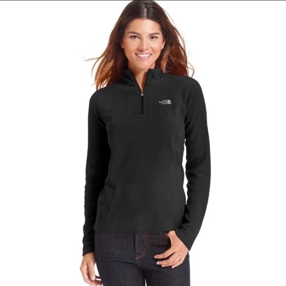 The North Face Womens quarter zip black Medium - Picture 1 of 5